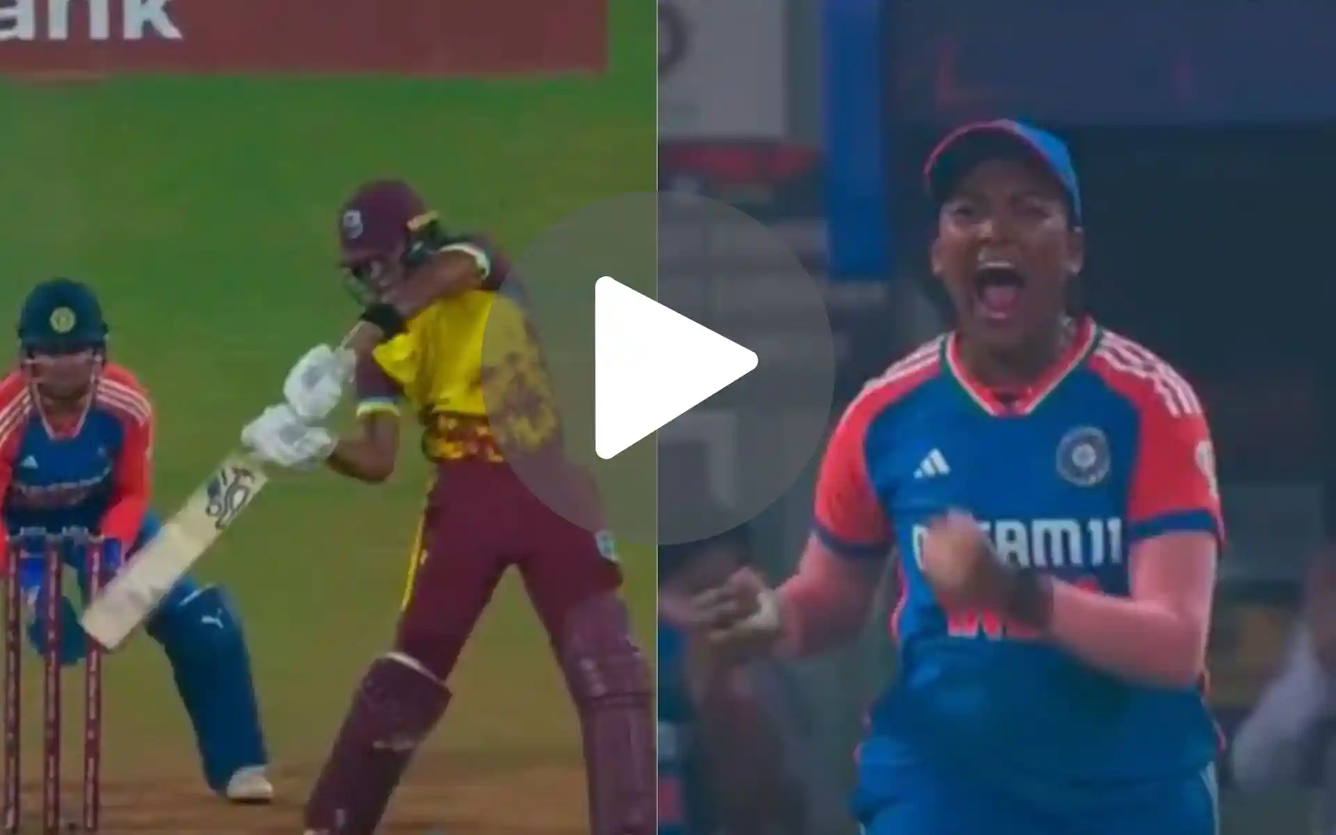 [Watch] Sajeevan Sajana's Aggressive Sendoff To Hayley Matthews In 3rd T20I